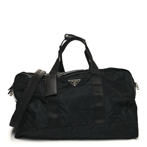 viaggio prada|PRADA Tessuto Nylon Saffiano Viaggio Duffle Black.